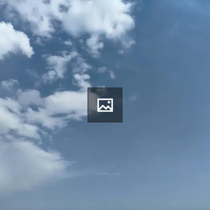 Blue Sky with White Clouds