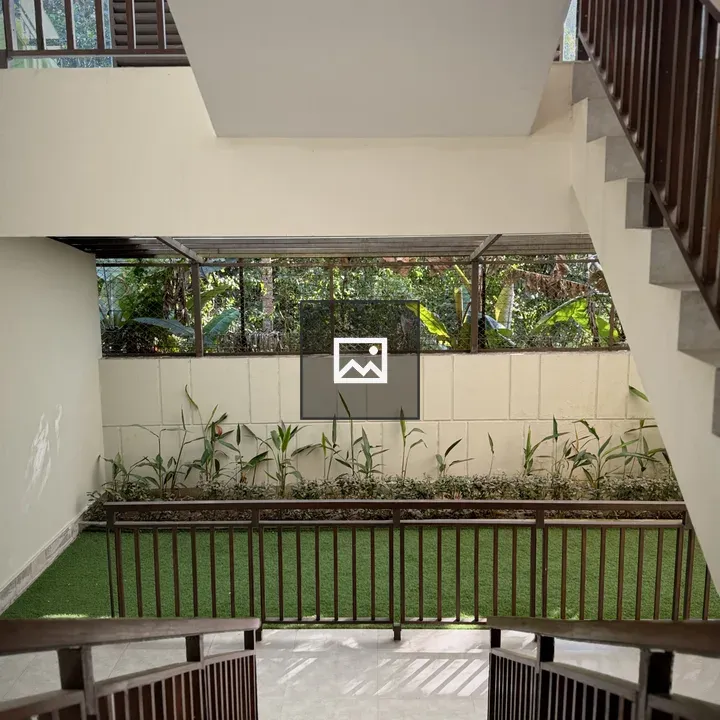 Staircase to Garden Courtyard
