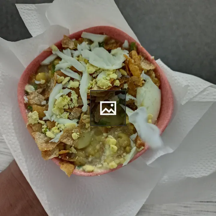 Chotpoti on a Plate