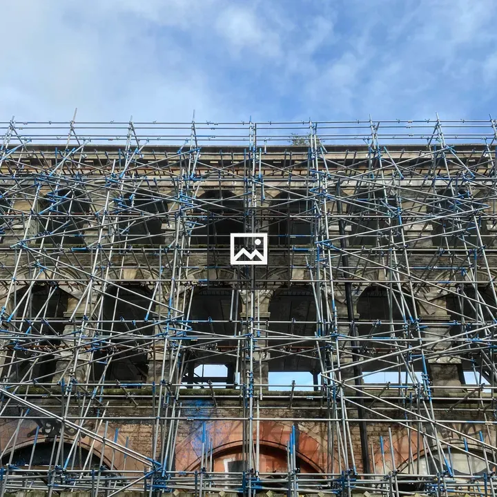 Scaffolding on Building