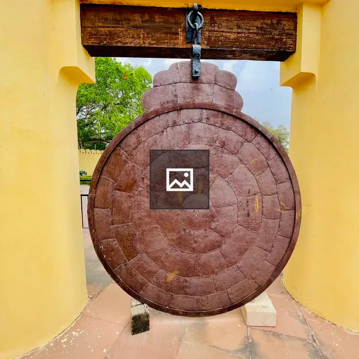 Olden astronomical instrument at Jantar Mantar