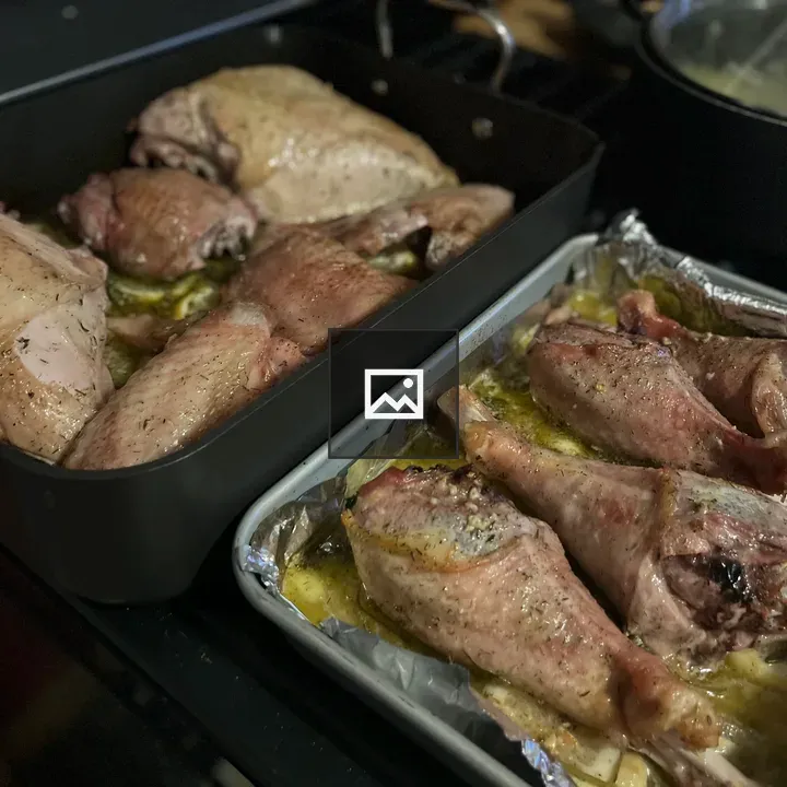Turkey fresh out of the oven