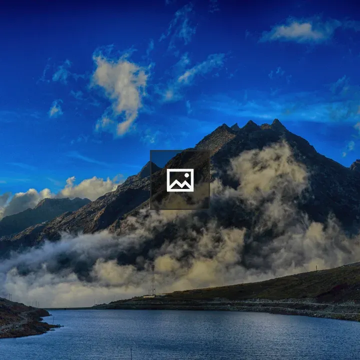 Mountain Lake Landscape
