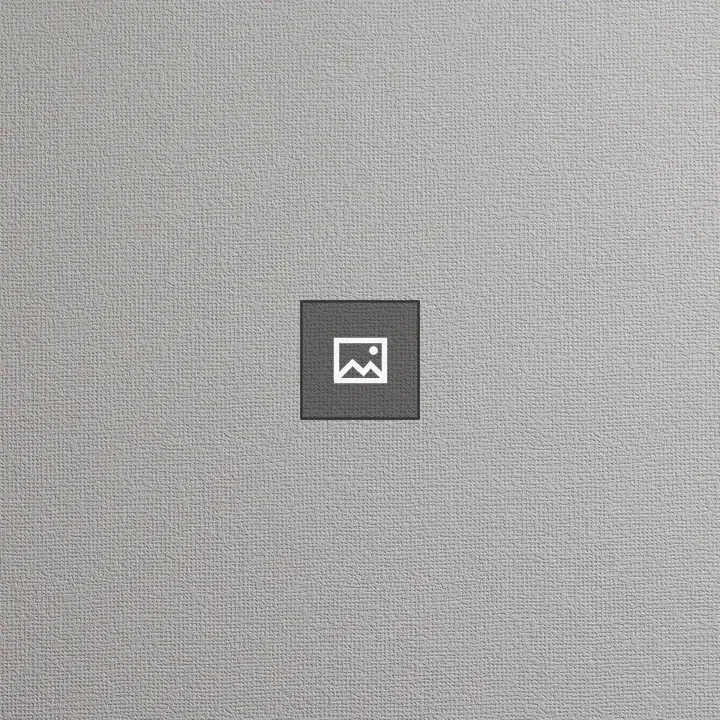 Close-up of light gray woven wallpaper
