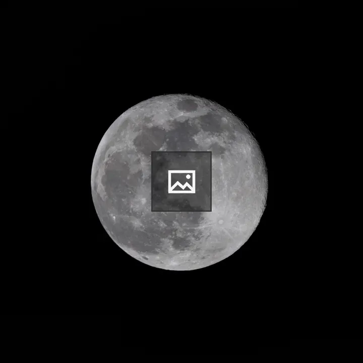 Full moon over the Netherlands