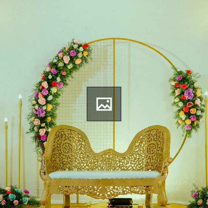 Decorated Wedding Stage
