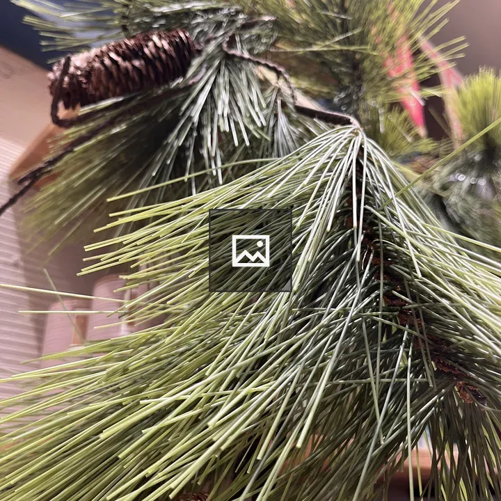 Faux greenery