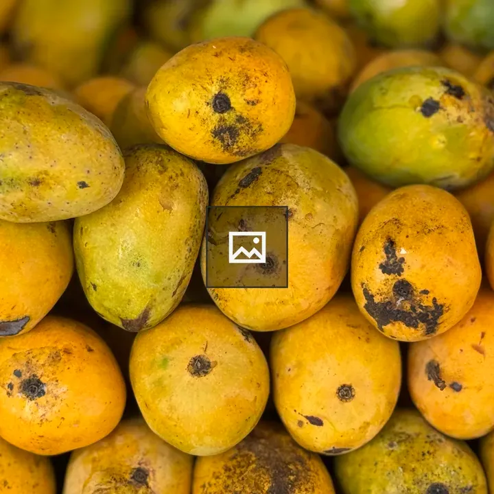 Mangoes close-up pile