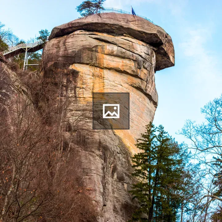 Chimney Rock landscape