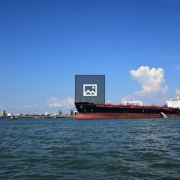 Ship on Arabian Sea