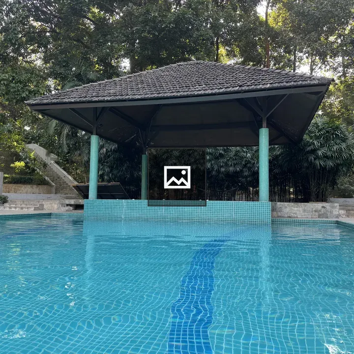 Pavilion by Blue Pool