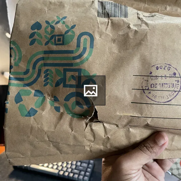 Parcel from Singapore in Home Office