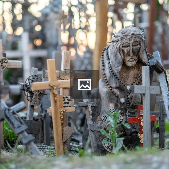 Wooden Jesus Sculpture