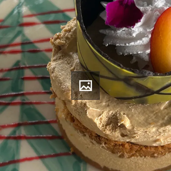 Lotus Biscoff Cupcake Close-up