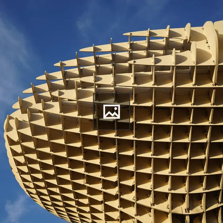 Metropol Parasol close-up lattice