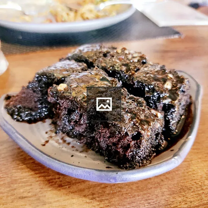 Chocolate Brownie Close-Up