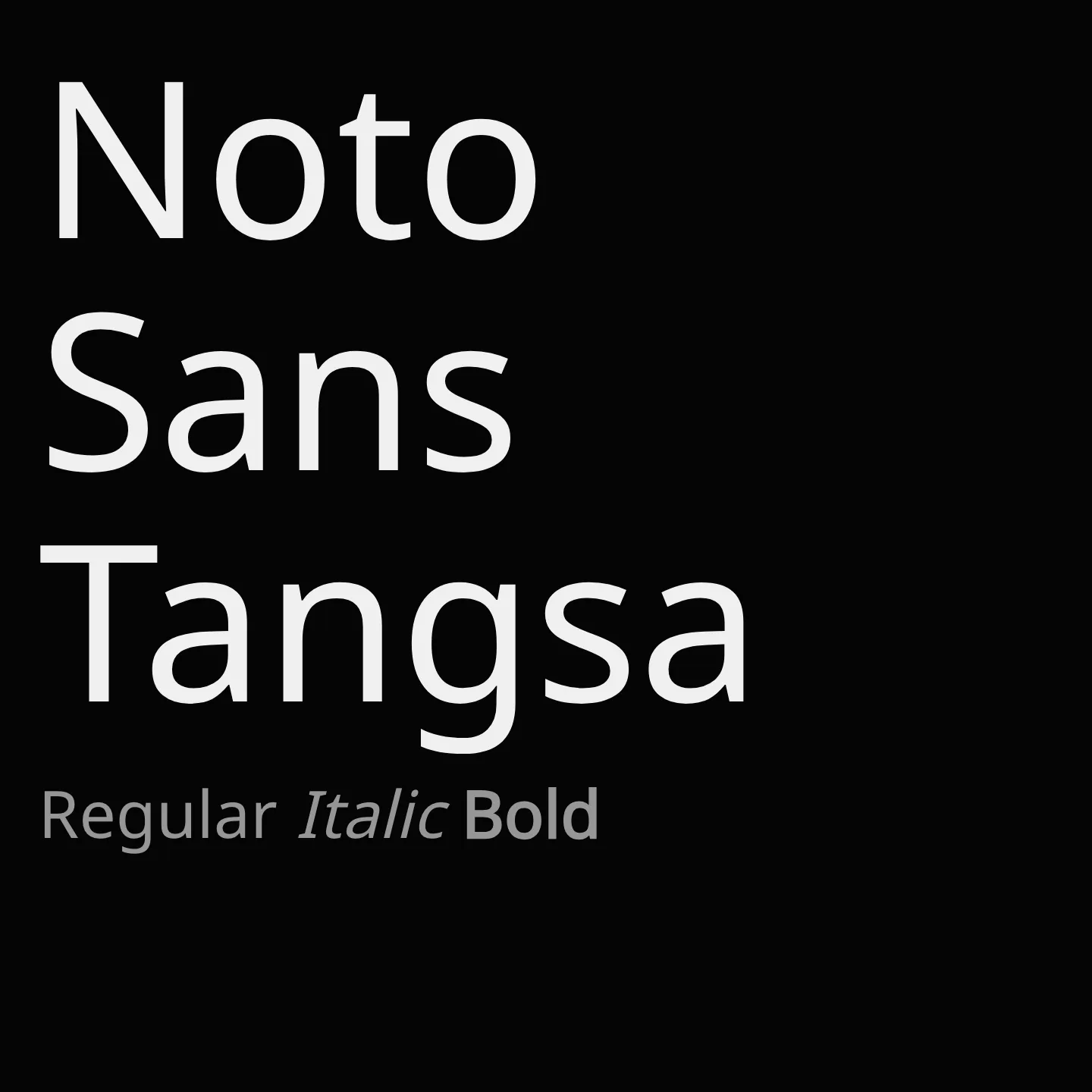 Noto Sans Tangsa