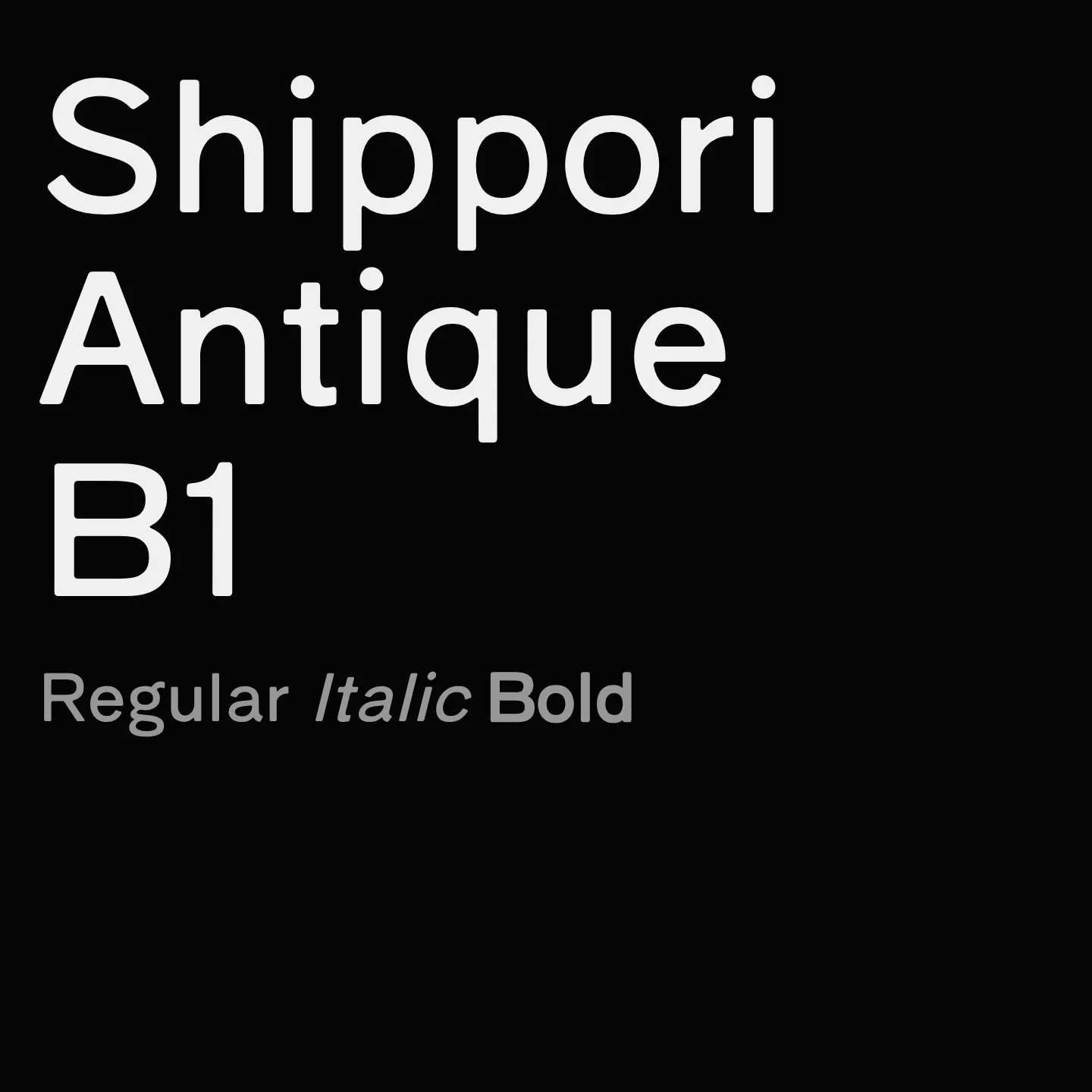 Shippori Antique B1