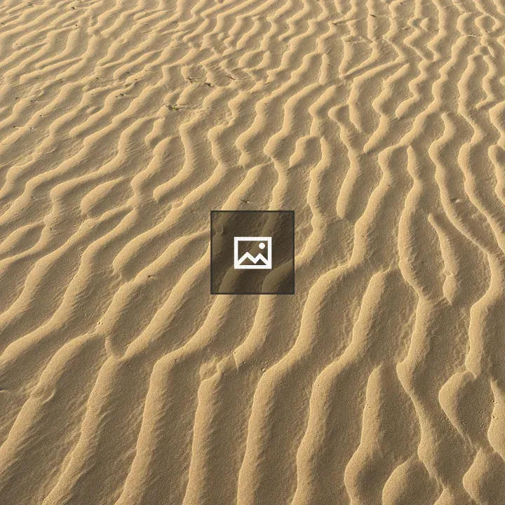 Close-up of textured sand ripples
