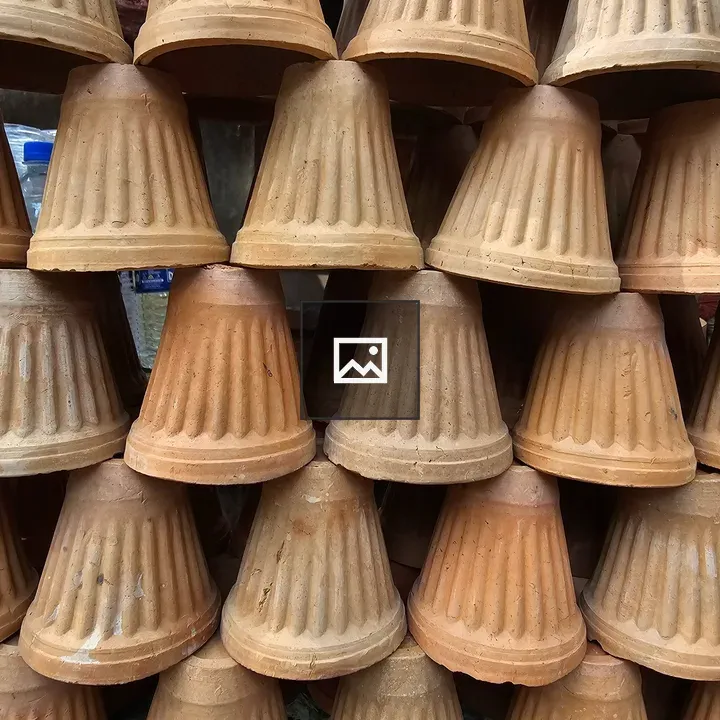 Clay tea pots close up