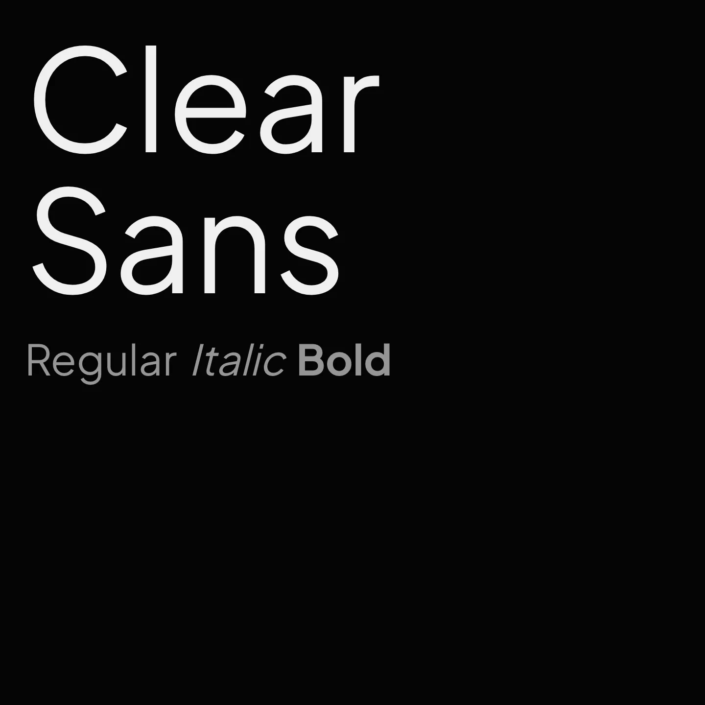 Clear Sans