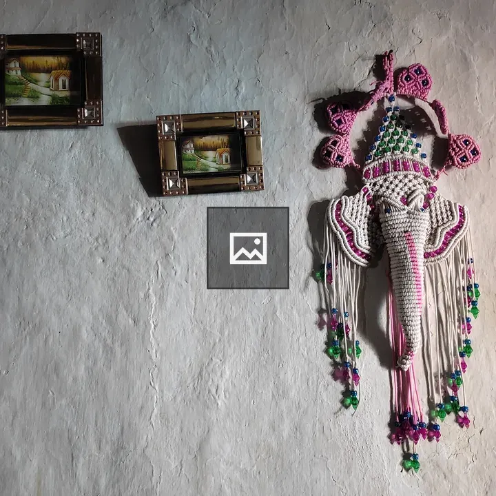 God photo with decoration design