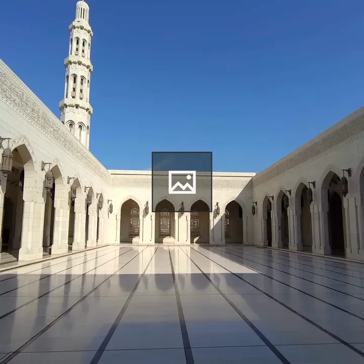 Mosque of Sultan Qaboos in Muscat