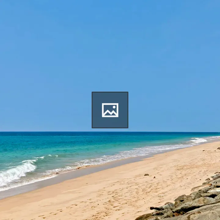 Sandy Beach in Bentota