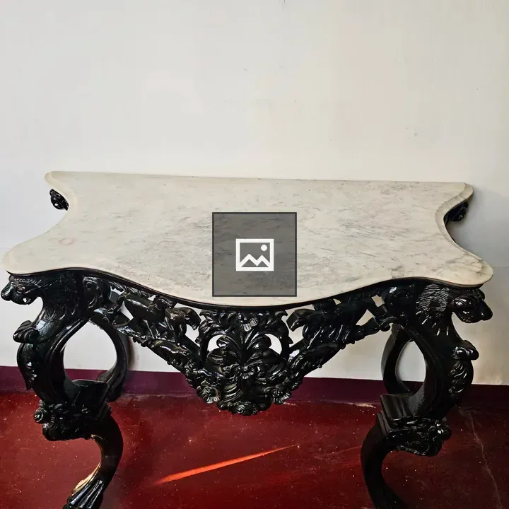 Antique Marble-Top Table
