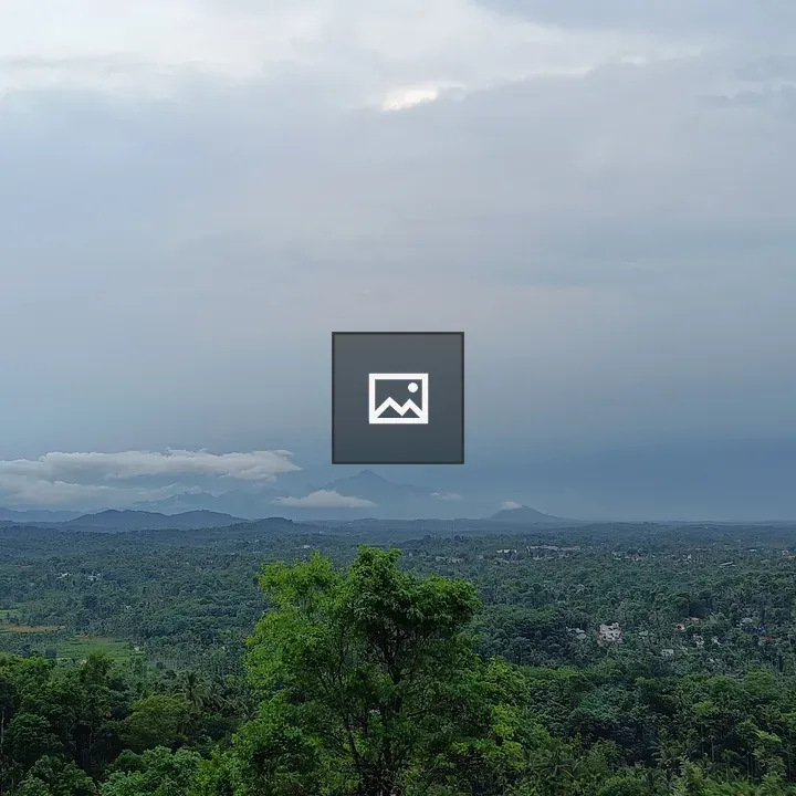 Forest Landscape with Misty Horizon