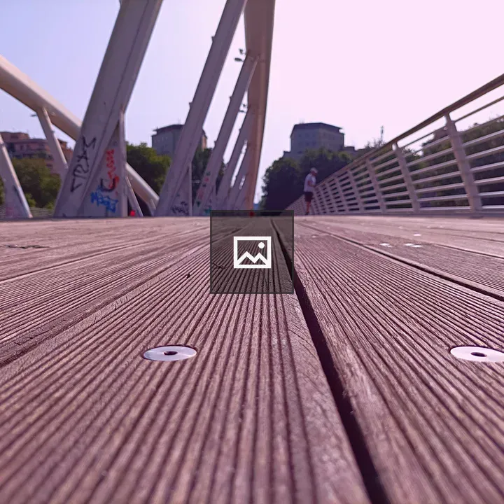 Wooden Floor of Ponte della Musica