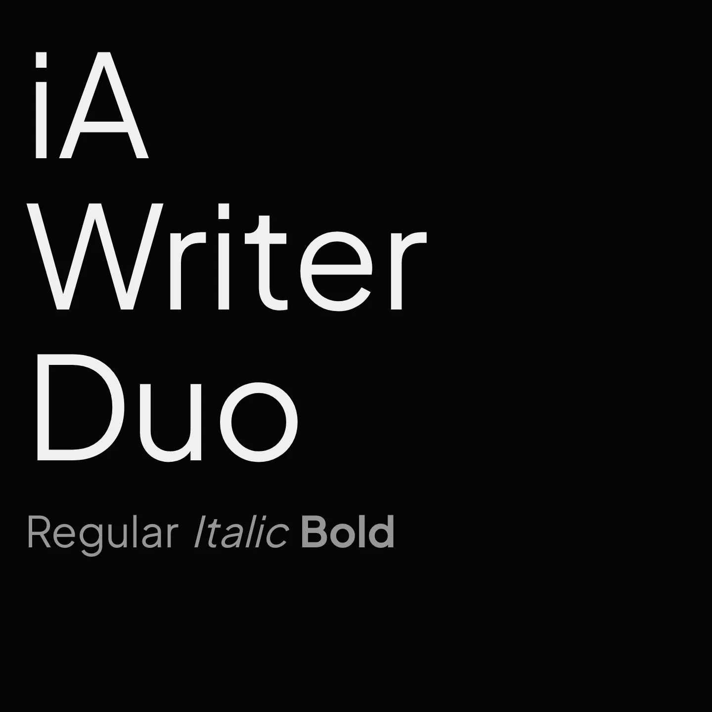 iA Writer Duo