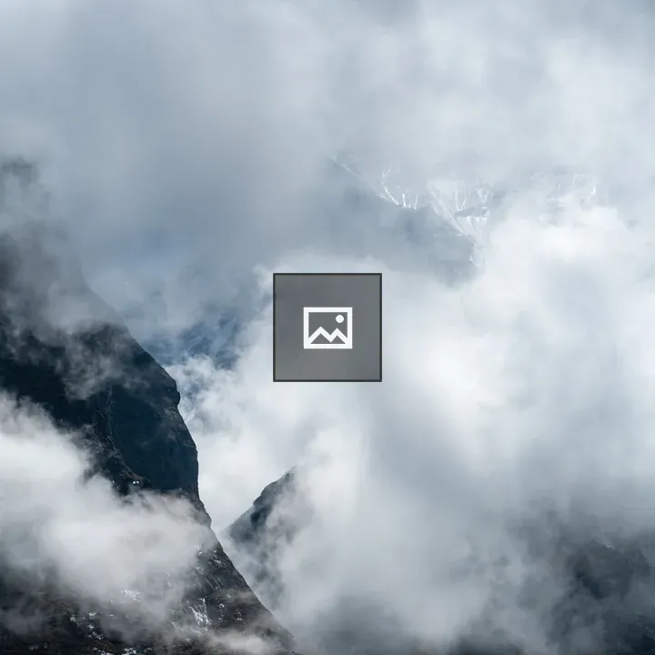 Cloudy Mountain Ridge