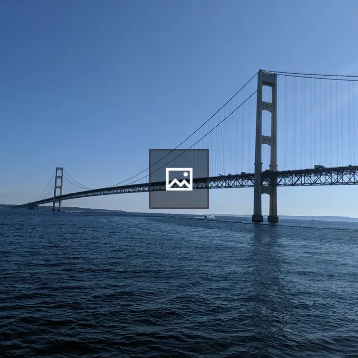 Mackinac Bridge from the North