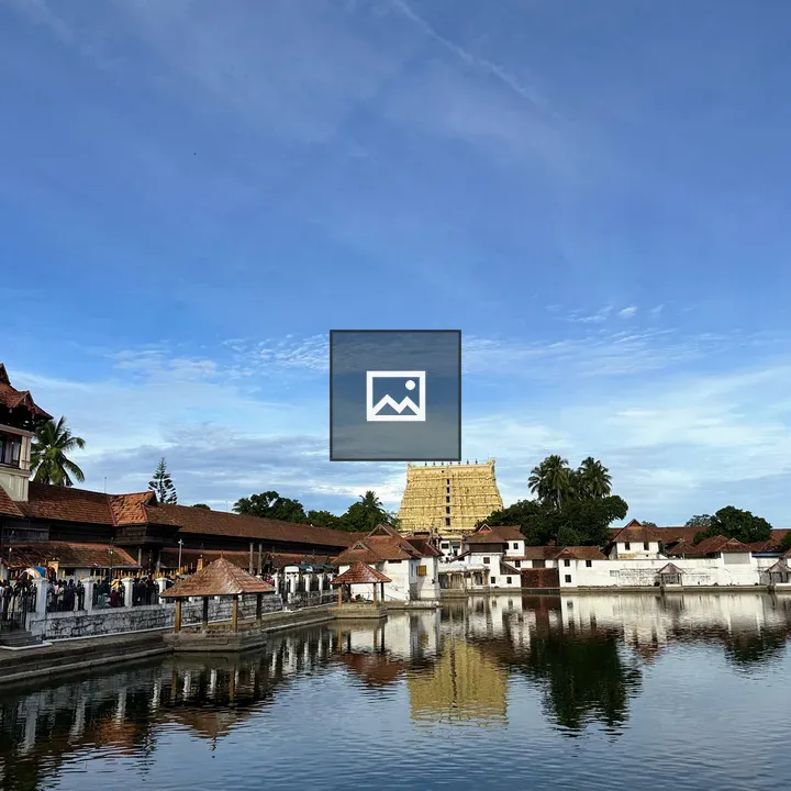 Sree Padmanabha Swamy Temple Reflection