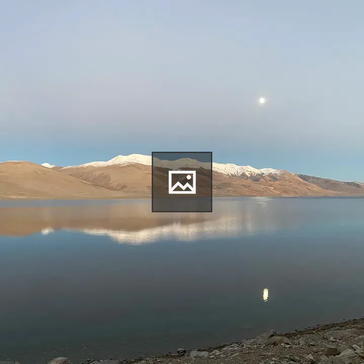Tso Moriri Lake at Dusk