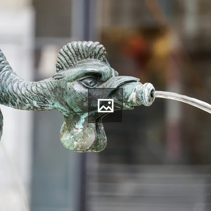 Bronze Fountain Sculpture