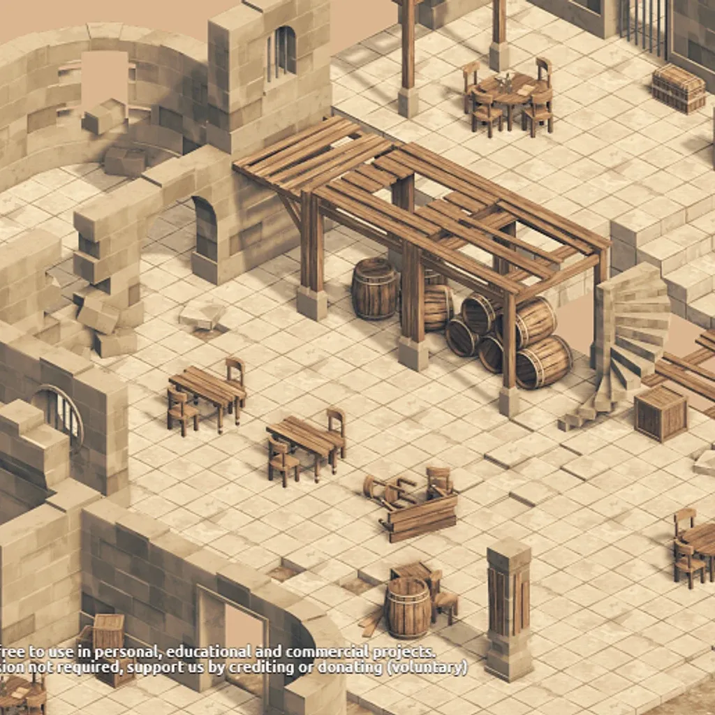 Isometric Miniature Dungeon