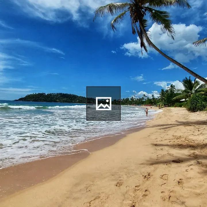 Mirissa Beach Scene