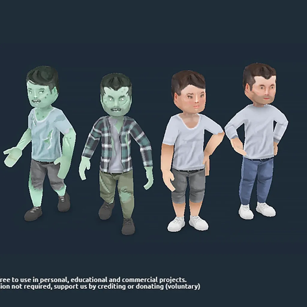 Animated Characters Retro