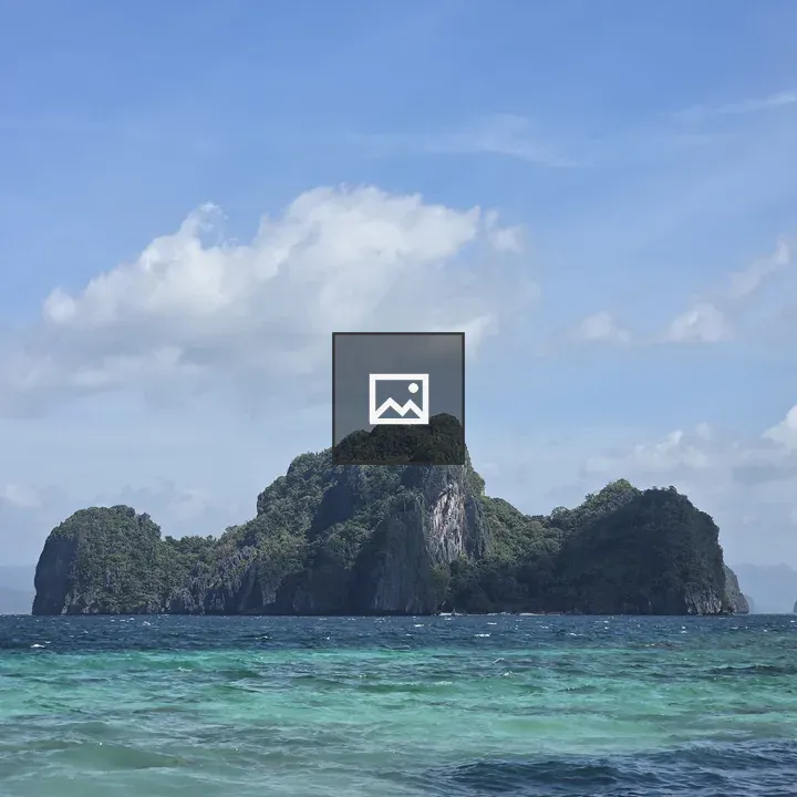 Limestone Island and Turquoise Waters