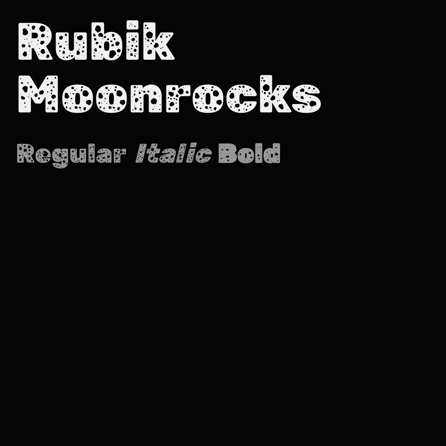 Rubik Moonrocks