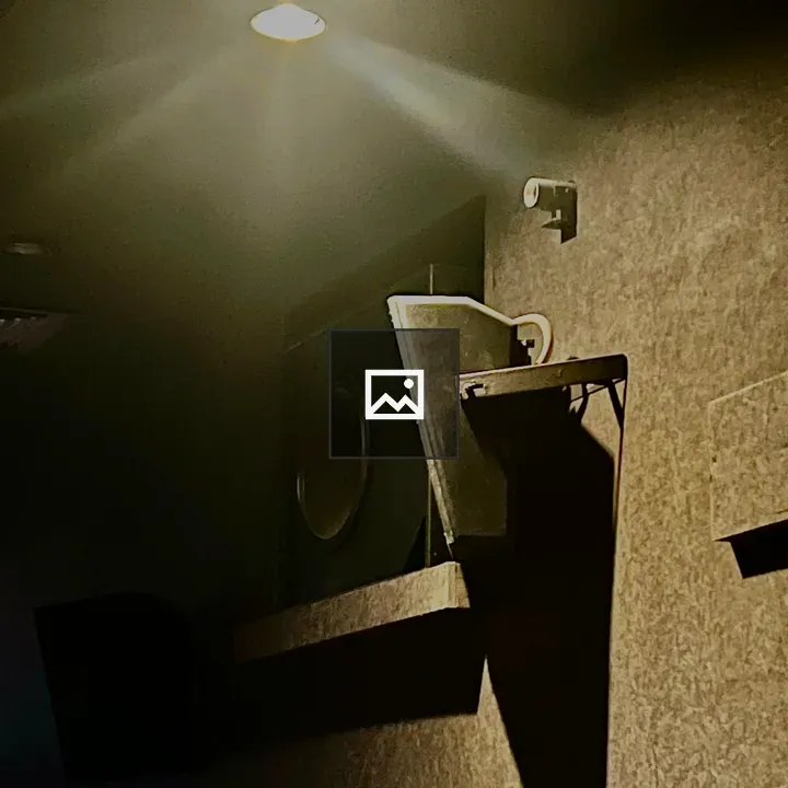 Spotlight on wall with security camera