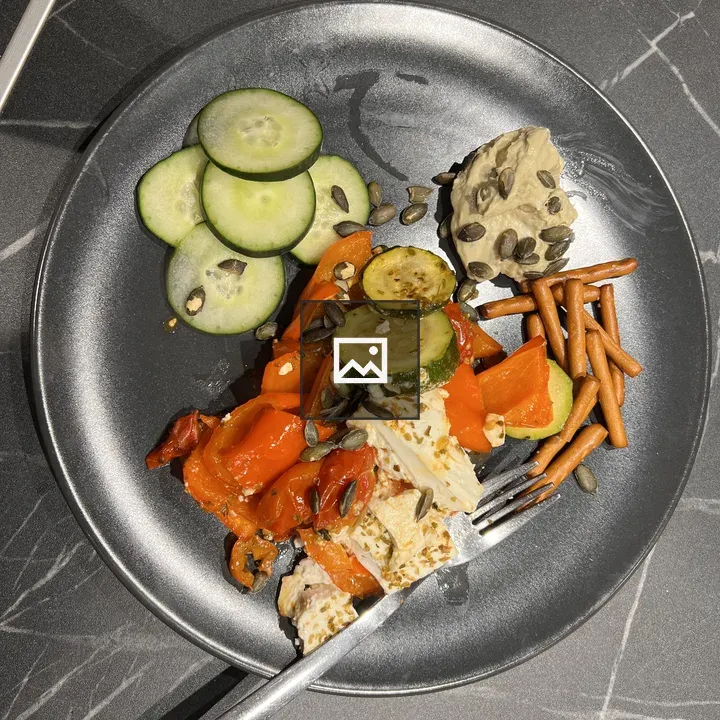 Food on Tableware