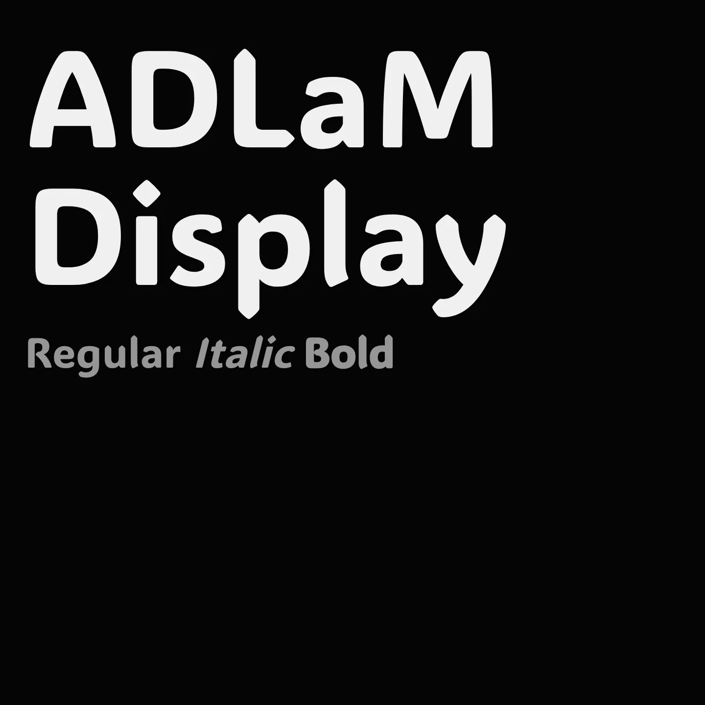 ADLaM Display