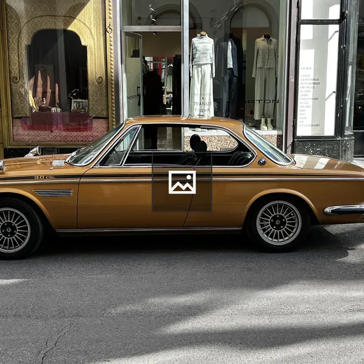 BMW 3.0 CSL in European street