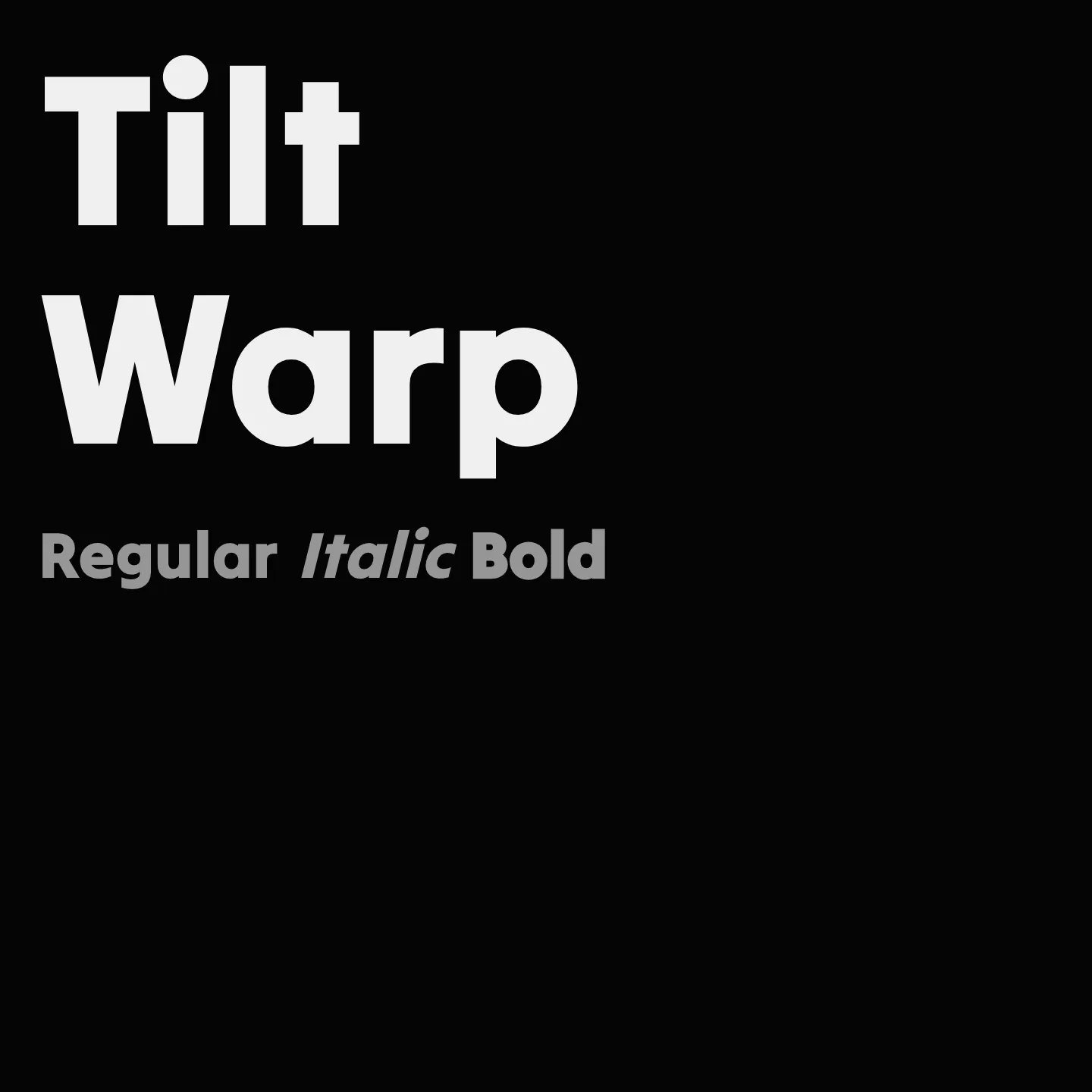 Tilt Warp