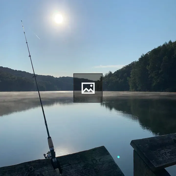 Fishing Rod at Plum Orchard Lake