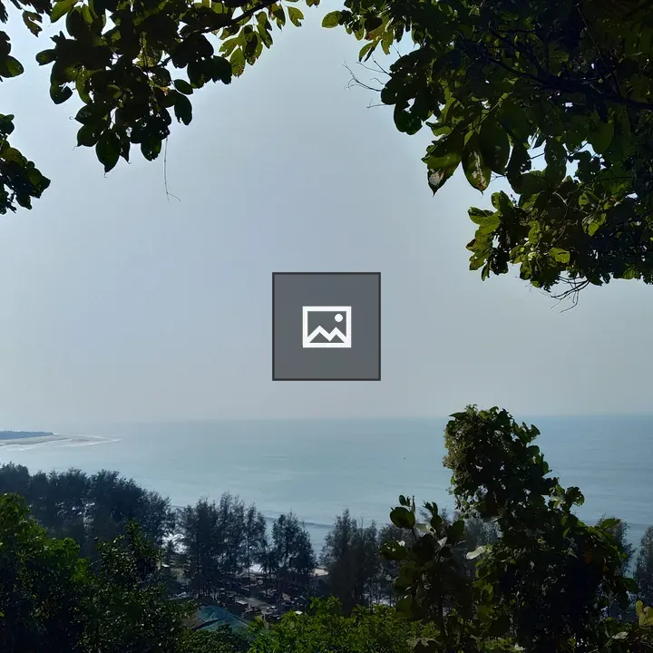 View from Himchori Hills