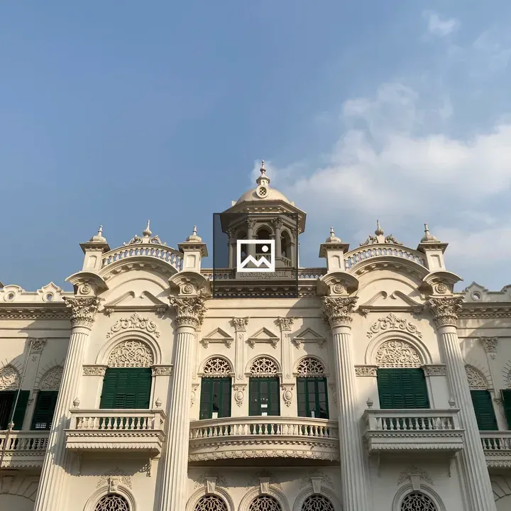 Grand White Architectural Building